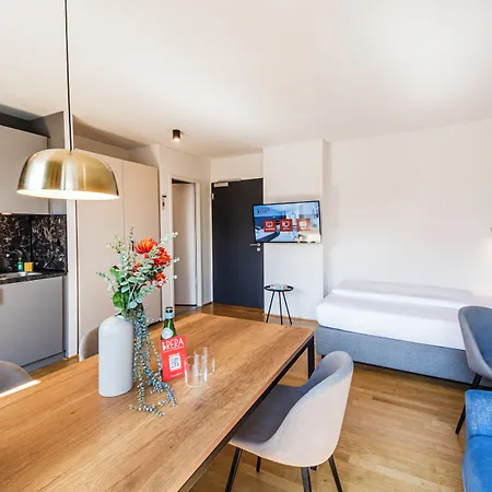 公寓式酒店 Brera Serviced Frankfurt West 4*